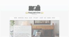 Desktop Screenshot of oaklawninn.com