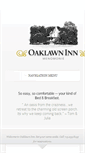 Mobile Screenshot of oaklawninn.com